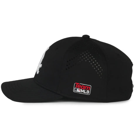 Outdoor Cap Chicago White Sox™ Official MLB® Replica Structured Solid Panel Hat MLB-650 Fan Gear MLB Chicago White Sox