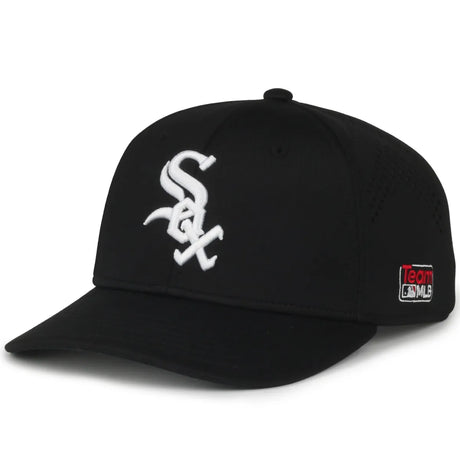 Outdoor Cap Chicago White Sox™ Official MLB® Replica Structured Solid Panel Hat MLB-650 Fan Gear MLB Chicago White Sox