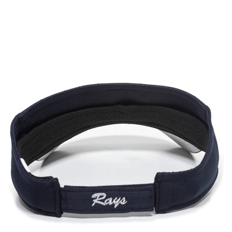 Outdoor Cap Tampa Bay Rays™ MLB® Replica Visor MLB-185 Fan Gear MLB Tampa Bay Rays
