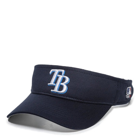 Outdoor Cap Tampa Bay Rays™ MLB® Replica Visor MLB-185 Fan Gear MLB Tampa Bay Rays
