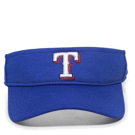 Outdoor Cap Texas Rangers™ MLB® Replica Visor MLB-185 Fan Gear MLB Texas Rangers