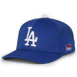 Outdoor Cap Los Angeles Dodgers™ Official MLB® Replica Structured Solid Panel Hat MLB-650 Fan Gear MLB Los Angeles Dodgers
