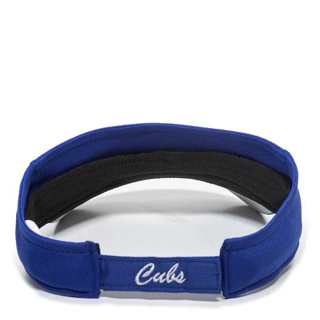 Outdoor Cap Chicago Cubs™ MLB® Replica Visor MLB-185 Fan Gear MLB Chicago Cubs