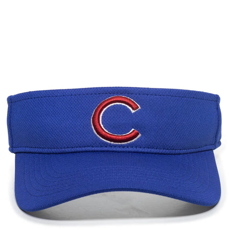 Outdoor Cap Chicago Cubs™ MLB® Replica Visor MLB-185 Fan Gear MLB Chicago Cubs