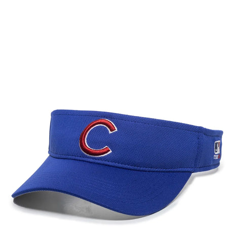 Outdoor Cap Chicago Cubs™ MLB® Replica Visor MLB-185 Fan Gear MLB Chicago Cubs