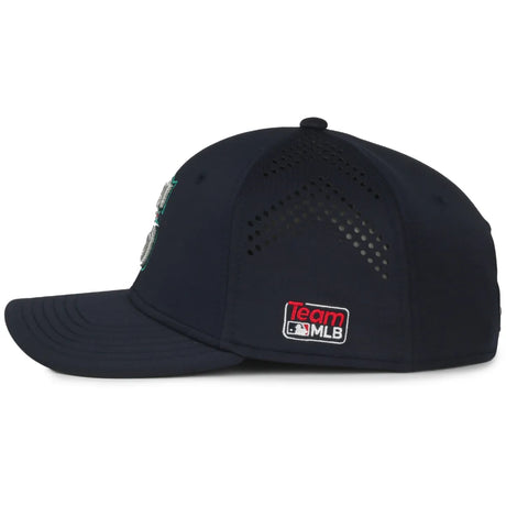 Outdoor Cap Seattle Mariners™ Official MLB® Replica Structured Solid Panel Hat MLB-650 Fan Gear MLB Seattle Mariners