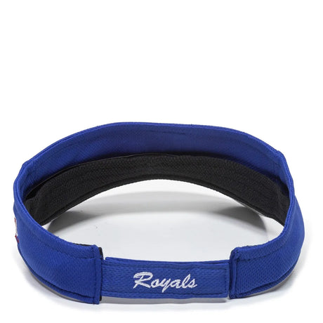 Outdoor Cap Kansas City Royals™ MLB® Replica Visor MLB-185 Fan Gear MLB Kansas City Royals