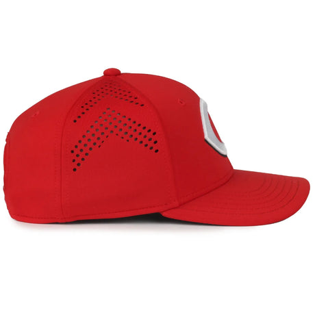 Outdoor Cap Cincinnati Reds™ Official MLB® Replica Structured Solid Panel Hat MLB-650 Fan Gear MLB Cincinnati Reds