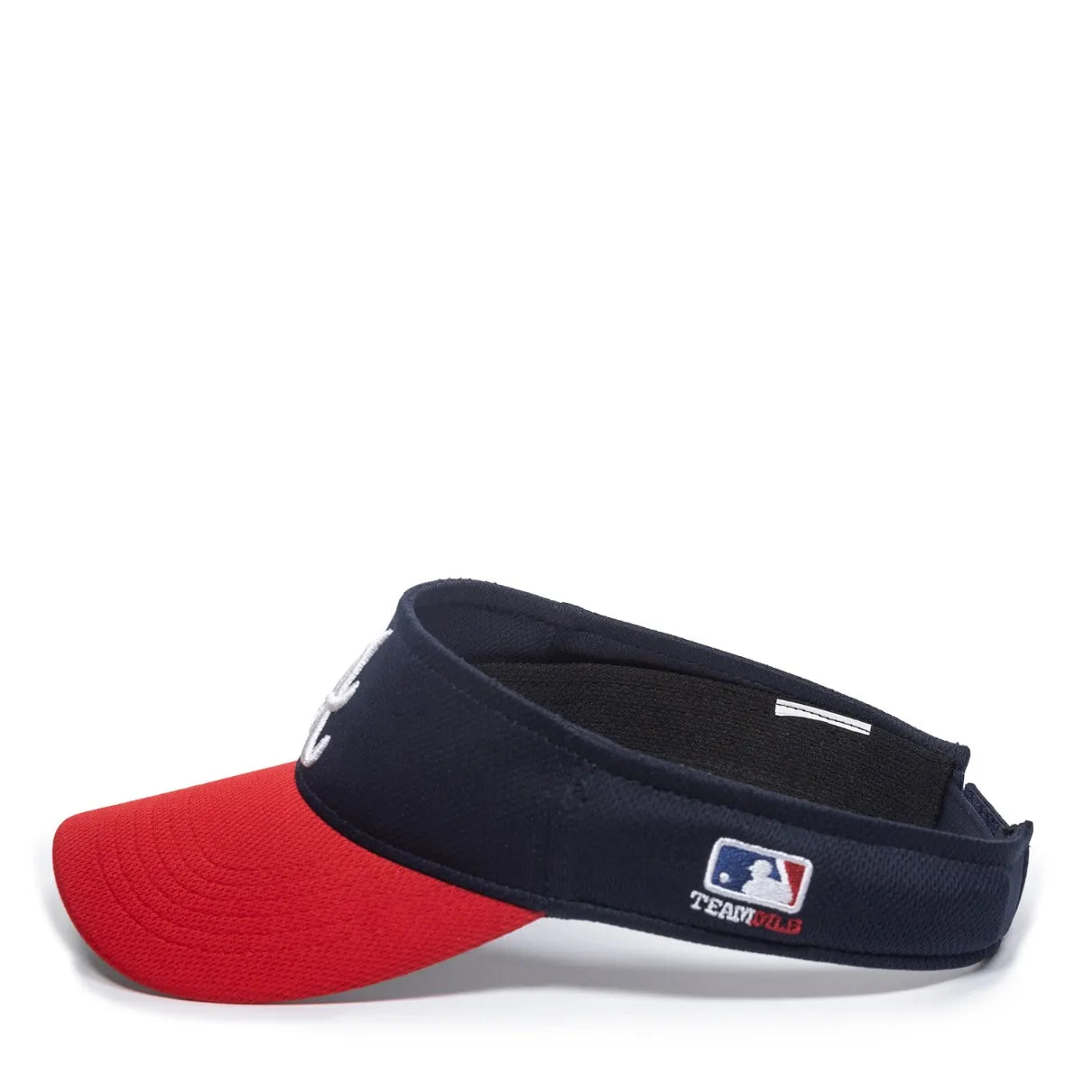Outdoor Cap Atlanta Braves™ MLB® Replica Visor MLB-185 Fan Gear MLB Atlanta Braves