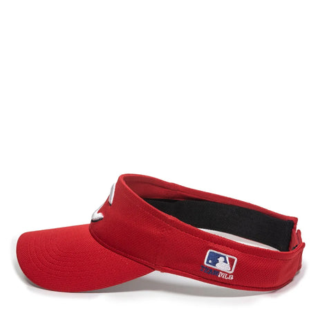 Outdoor Cap Cincinnati Reds™ MLB® Replica Visor MLB-185 Fan Gear MLB Cincinnati Reds