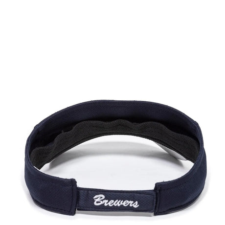 Outdoor Cap Milwaukee Brewers™ MLB® Replica Visor MLB-185 Fan Gear MLB Milwaukee Brewers