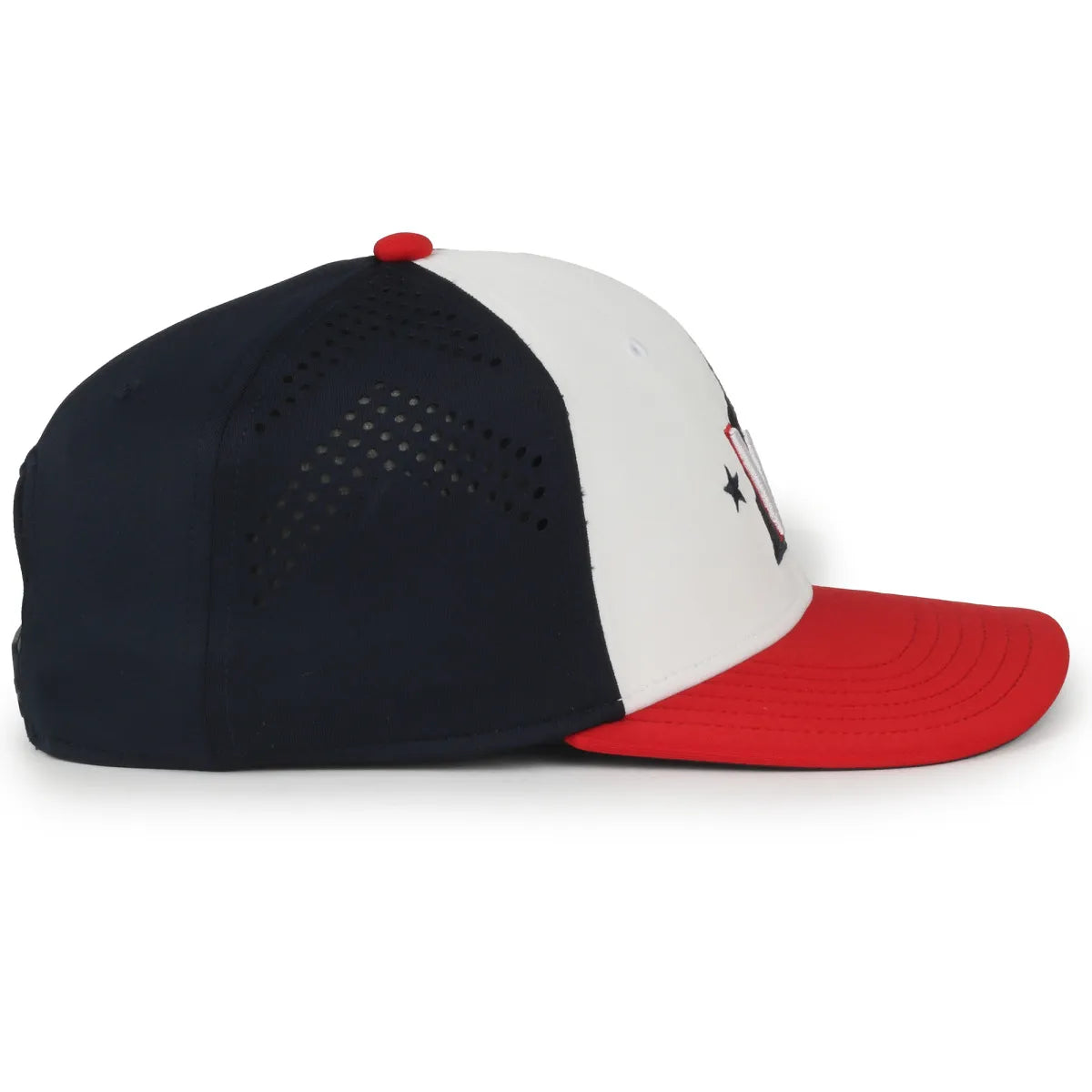 Outdoor Cap Washington Nationals™ Official MLB® Replica Structured Solid Panel Hat MLB-650 Fan Gear MLB Washington Nationals