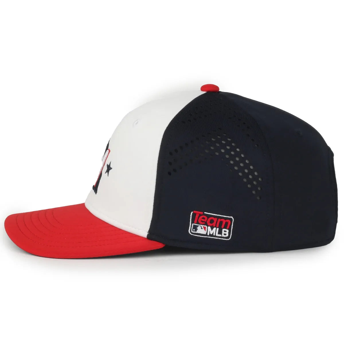 Outdoor Cap Washington Nationals™ Official MLB® Replica Structured Solid Panel Hat MLB-650 Fan Gear MLB Washington Nationals