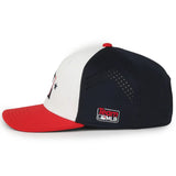 Outdoor Cap Washington Nationals™ Official MLB® Replica Structured Solid Panel Hat MLB-650 Fan Gear MLB Washington Nationals