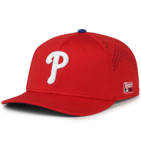Outdoor Cap Philadelphia Phillies™ Official MLB® Replica Structured Solid Panel Hat MLB-650 Fan Gear MLB Philadelphia Phillies