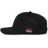 Outdoor Cap Miami Marlins™ Official MLB® Replica Structured Solid Panel Hat MLB-650 Fan Gear MLB Miami Marlins