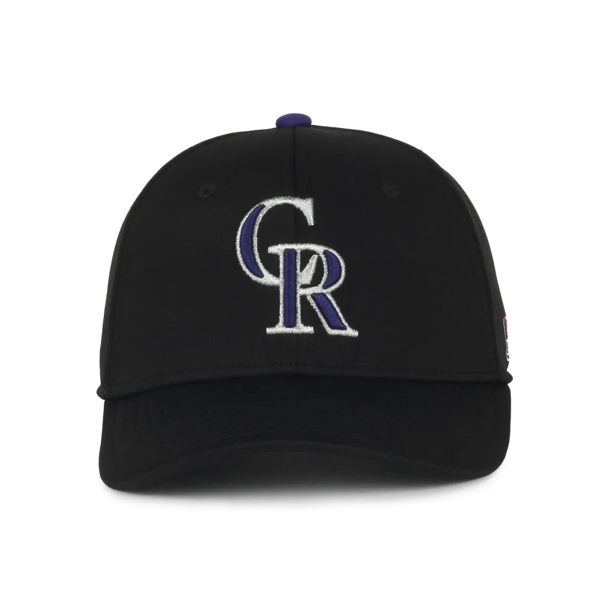 Outdoor Cap Colorado Rockies™ Official MLB® Replica Structured Solid Panel Hat MLB-650 Fan Gear MLB Colorado Rockies