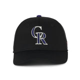 Outdoor Cap Colorado Rockies™ Official MLB® Replica Structured Solid Panel Hat MLB-650 Fan Gear MLB Colorado Rockies