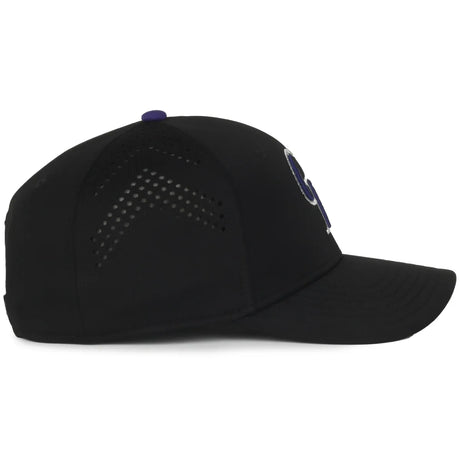 Outdoor Cap Colorado Rockies™ Official MLB® Replica Structured Solid Panel Hat MLB-650 Fan Gear MLB Colorado Rockies