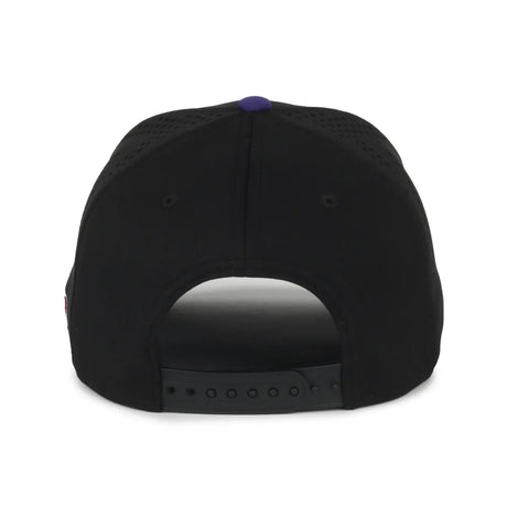 Outdoor Cap Colorado Rockies™ Official MLB® Replica Structured Solid Panel Hat MLB-650 Fan Gear MLB Colorado Rockies