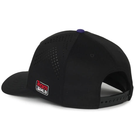 Outdoor Cap Colorado Rockies™ Official MLB® Replica Structured Solid Panel Hat MLB-650 Fan Gear MLB Colorado Rockies