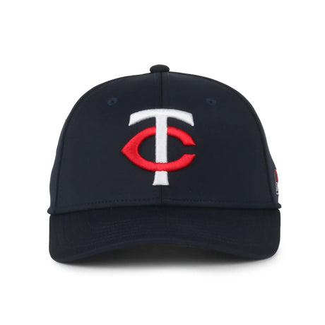 Outdoor Cap Minnesota Twins™ Official MLB® Replica Structured Solid Panel Hat MLB-650 Fan Gear MLB Minnesota Twins