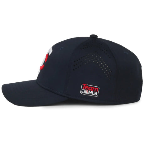Outdoor Cap Minnesota Twins™ Official MLB® Replica Structured Solid Panel Hat MLB-650 Fan Gear MLB Minnesota Twins