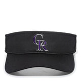 Outdoor Cap Colorado Rockies™ Official MLB® Replica Visor (MLB-185)-3