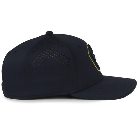 Outdoor Cap Milwaukee Brewers™ Official MLB® Replica Structured Solid Panel Hat MLB-650 Fan Gear MLB Milwaukee Brewers