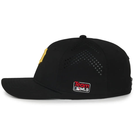 Outdoor Cap Pittsburgh Pirates™ Official MLB® Replica Structured Solid Panel Hat MLB-650 Fan Gear MLB Pittsburgh Pirates