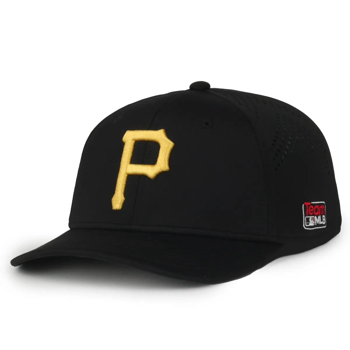 Outdoor Cap Pittsburgh Pirates™ Official MLB® Replica Structured Solid Panel Hat MLB-650 Fan Gear MLB Pittsburgh Pirates