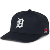 Outdoor Cap Detroit Tigers™ Official MLB® Replica Structured Solid Panel Hat MLB-650 Fan Gear MLB Detroit Tigers