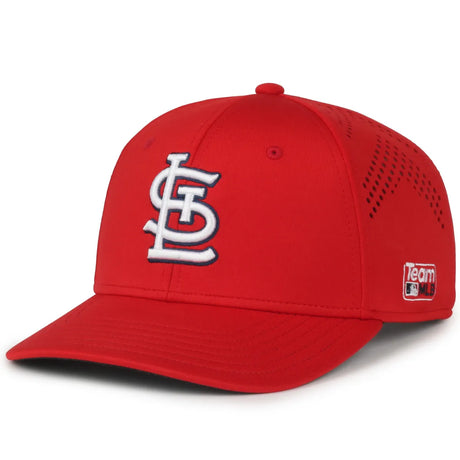 Outdoor Cap St. Louis Cardinals™ Official MLB® Replica Structured Solid Panel Hat MLB-650 Fan Gear MLB St. Louis Cardinals