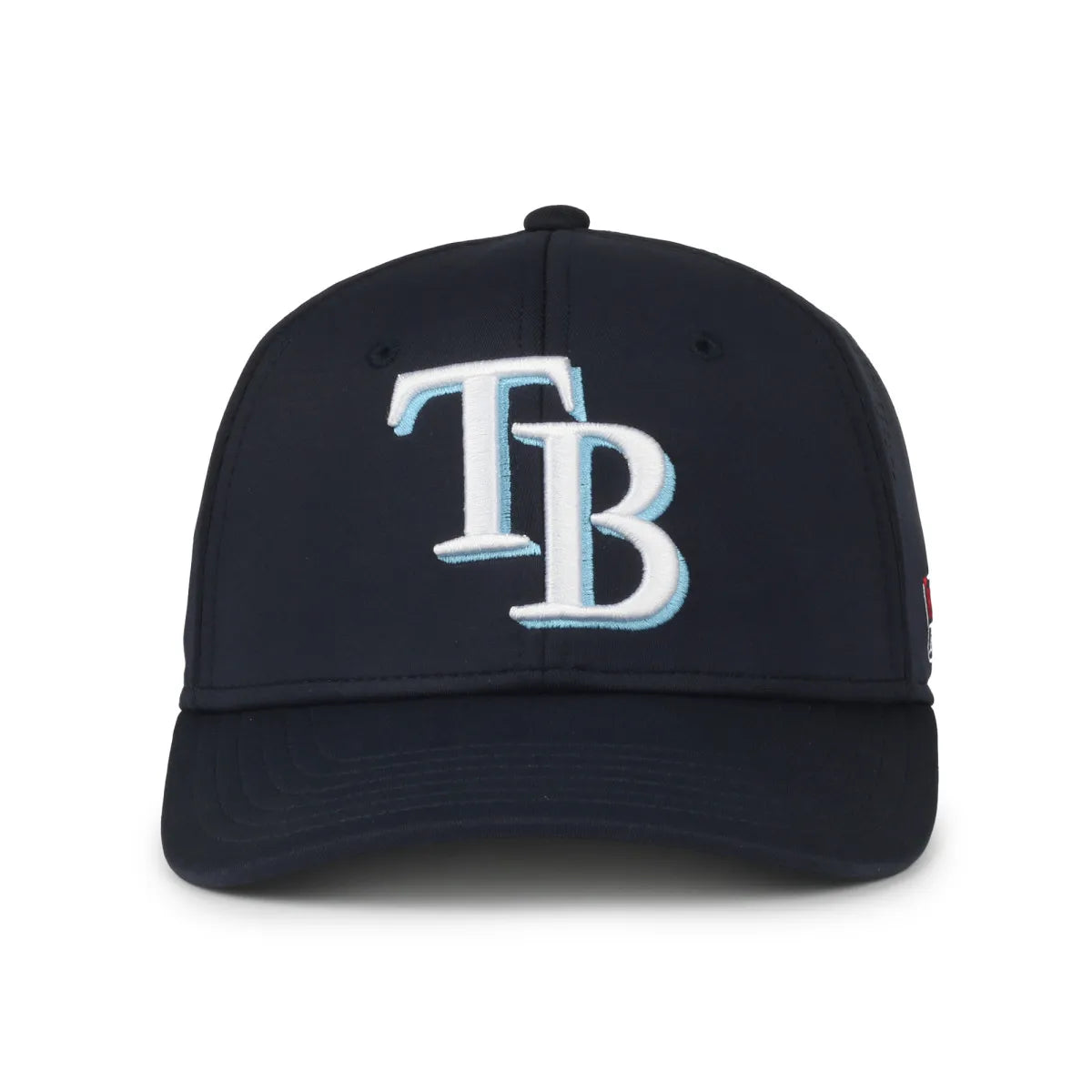 Outdoor Cap Tampa Bay Rays™ Official MLB® Replica Structured Solid Panel Hat MLB-650 Fan Gear MLB Tampa Bay Rays