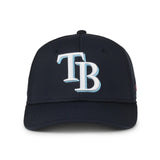 Outdoor Cap Tampa Bay Rays™ Official MLB® Replica Structured Solid Panel Hat MLB-650 Fan Gear MLB Tampa Bay Rays