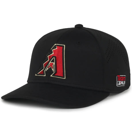 Outdoor Cap Arizona Diamondbacks™ Official MLB® Replica Structured Solid Panel Hat MLB-650 Fan Gear MLB Arizona Diamondbacks
