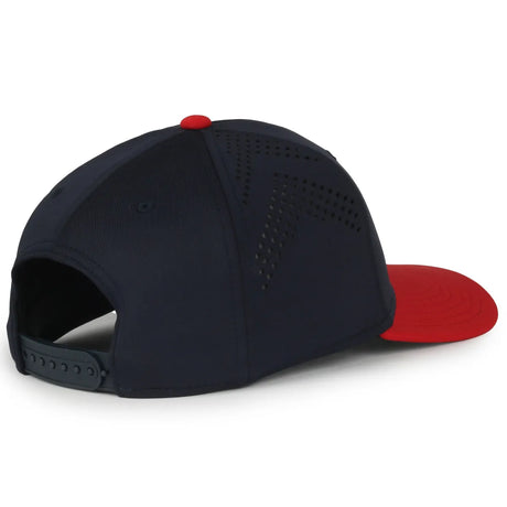 Outdoor Cap Cleveland Guardians™ Official MLB® Replica Structured Solid Panel Hat MLB-650 Fan Gear MLB Cleveland Guardians