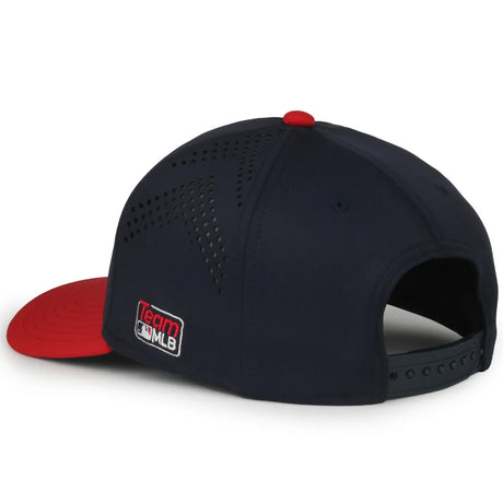 Outdoor Cap Cleveland Guardians™ Official MLB® Replica Structured Solid Panel Hat MLB-650 Fan Gear MLB Cleveland Guardians