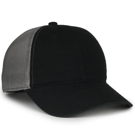 Outdoor Cap FWT-130SB Ultimate Dad Unstructured Trucker Hat Unisex Accessories Hats & Caps