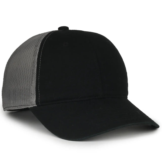 Outdoor Cap FWT130SB Unstructured Trucker Hat-1