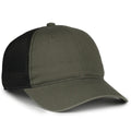 Outdoor Cap FWT-130SB Ultimate Dad Unstructured Trucker Hat Unisex Accessories Hats & Caps