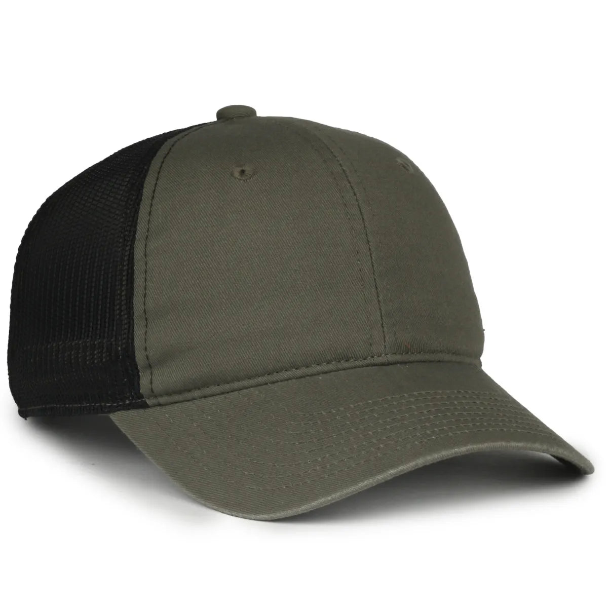 Outdoor Cap FWT-130SB Ultimate Dad Unstructured Trucker Hat Unisex Accessories Hats & Caps