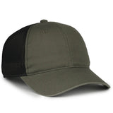 Outdoor Cap FWT-130SB Ultimate Dad Unstructured Trucker Hat Unisex Accessories Hats & Caps