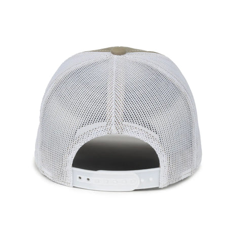 Outdoor Cap FWT-130SB Ultimate Dad Unstructured Trucker Hat Unisex Accessories Hats & Caps