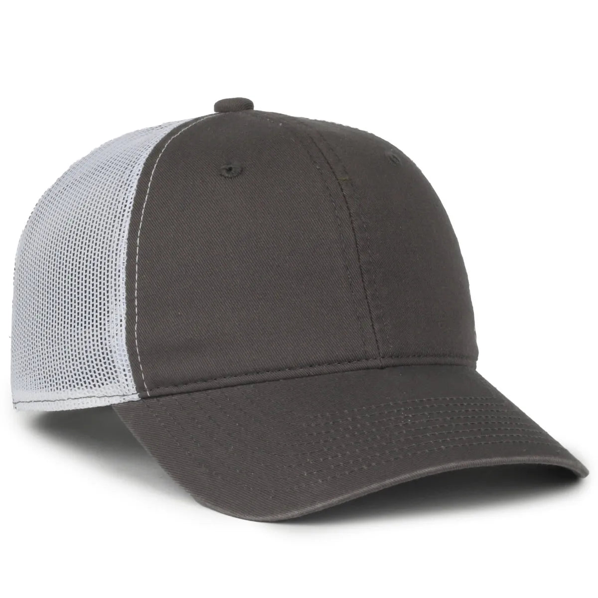 Outdoor Cap FWT-130SB Ultimate Dad Unstructured Trucker Hat Unisex Accessories Hats & Caps