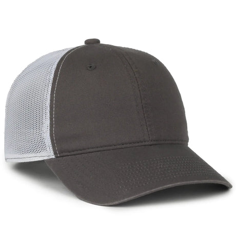 Outdoor Cap FWT-130SB Ultimate Dad Unstructured Trucker Hat Unisex Accessories Hats & Caps