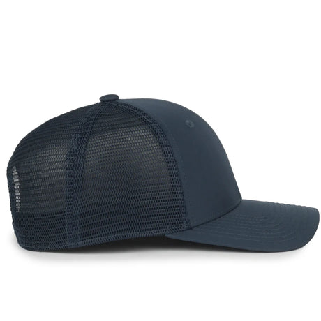 Outdoor Cap FLX672M-E Recycled Structured Trucker Hat Unisex Accessories Hats & Caps