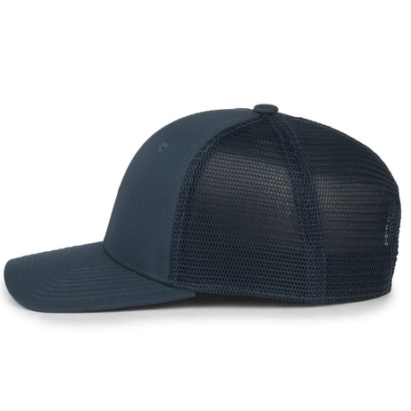 Outdoor Cap FLX672M-E Recycled Structured Trucker Hat Unisex Accessories Hats & Caps