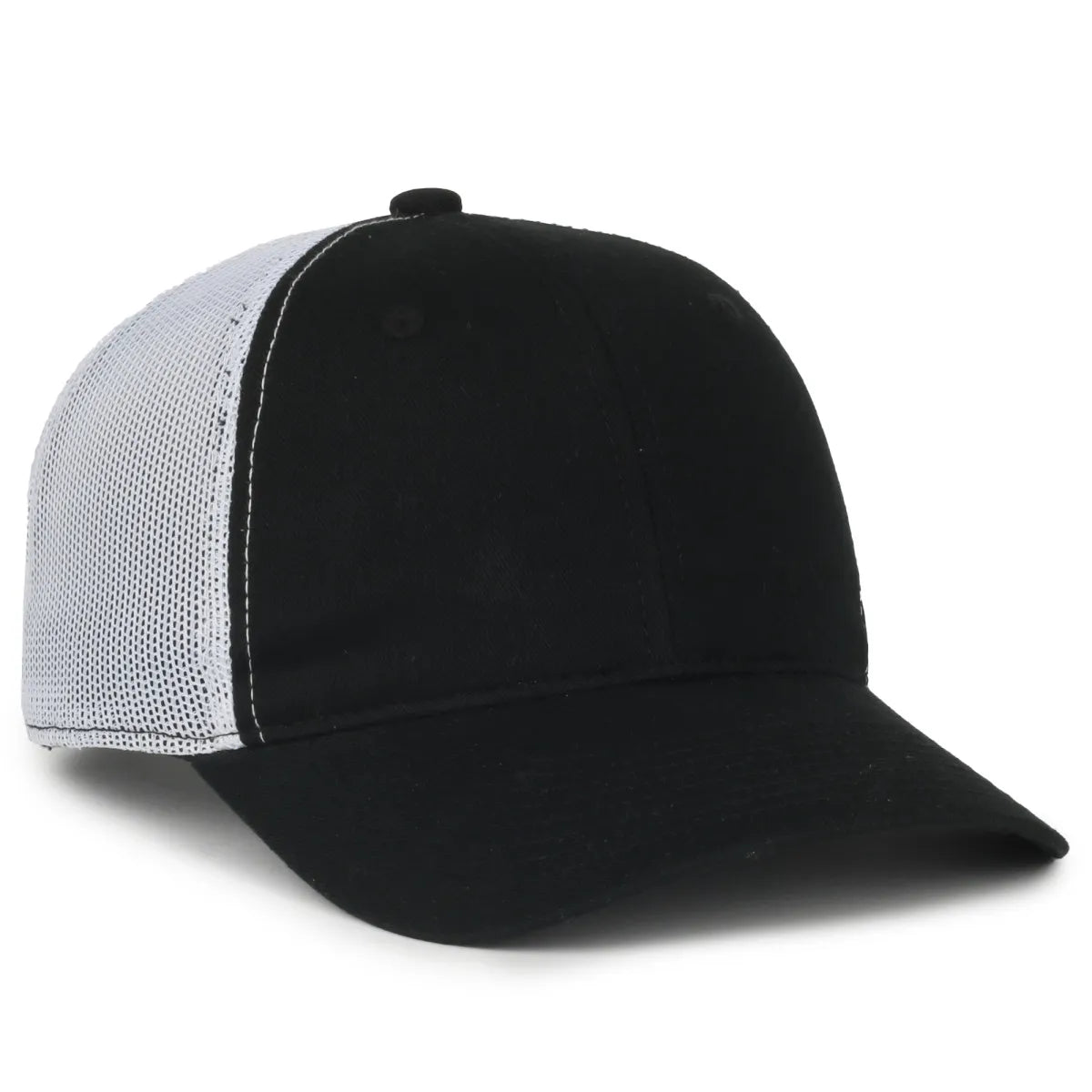 Outdoor Cap FWT-130SB Ultimate Dad Unstructured Trucker Hat Unisex Accessories Hats & Caps