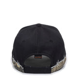 Outdoor Cap BRB-605 Barbed Wire Structured Solid Back Hat Unisex Accessories Hats & Caps